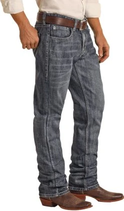 Relaxed Fit Ladder Stitch Stackable Bootcut Jeans 5 Relaxed Fit Ladder Stitch Stackable Bootcut Jeans -RodeoRave RRMDTBR0MG BZ 07685.1669845562