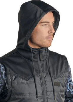 Navy Puffer Hooded Vest 5 Navy Puffer Hooded Vest -RodeoRave RRMO98RZWF BZ 62568.1663949297