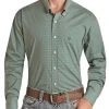 Regular Fit Geo Pattern Long Sleeve Button Shirt (RRMSODR0Q2)