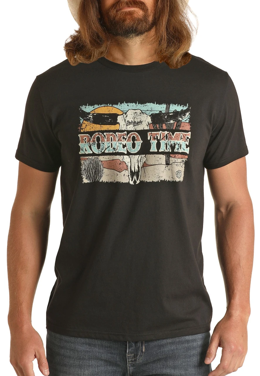 Dale Brisby Rodeo Time Graphic Tee 2 Dale Brisby Rodeo Time Graphic Tee - Image 2