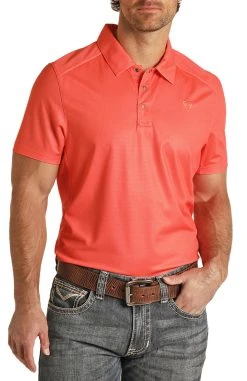 Printed Sunglass Loop Polo (RRMT51R11K) -RodeoRave RRMT51R11K A 64659.1681830029