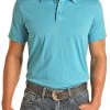 Bright Turquoise Performance Polo (RRMT51R11M)