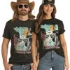 Dale Brisby Pow Pow Graphic Black Tee