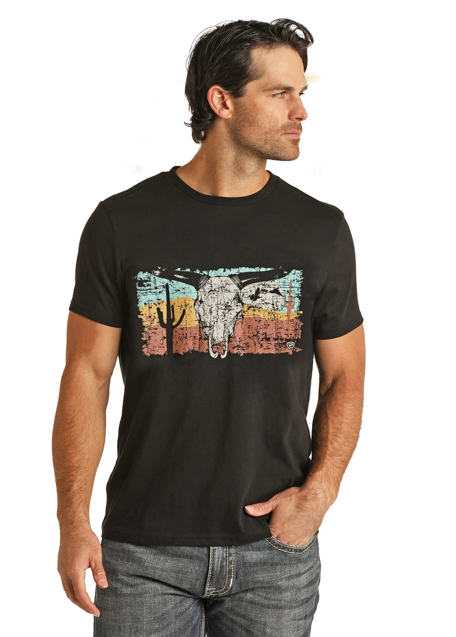 Steerhead Desert Crewneck Graphic Tee 2 Steerhead Desert Crewneck Graphic Tee - Image 2