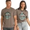 Charcoal Desert Unisex Graphic Tee