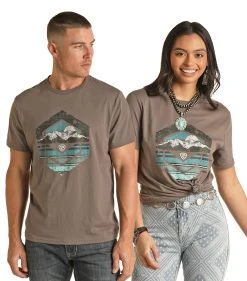 Charcoal Desert Unisex Graphic Tee