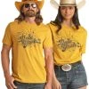 Dale Brisby Yellow Unisex Graphic Tee