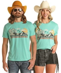 Dale Brisby Turquoise Dale Yeah Unisex Graphic Tee