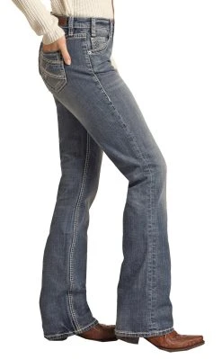 Mid Rise Relaxed Straight Jeans -RodeoRave RRWD4BR0KO AZ 18397.1668543656