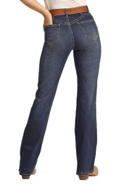 High Rise Extra Stretch Bootcut Jeans (RRWD4HR0XE)