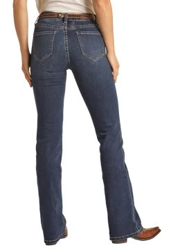 Mid Rise Extra Stretch Bootcut Jeans (RRWD4MR0XL)