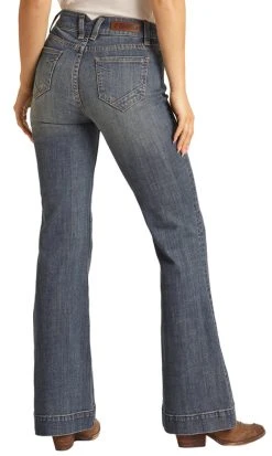 High Rise Stretch Trouser Jeans (RRWD5HR0SF)