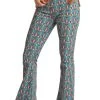High Rise Extra Stretch Pull On Flare Jeans (RRWD6PR0S6)