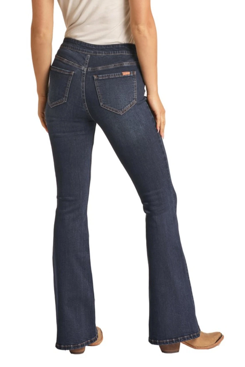 High Rise Extra Stretch Flare Jeans (RRWD6PR0S9) 1 High Rise Extra Stretch Flare Jeans (RRWD6PR0S9)