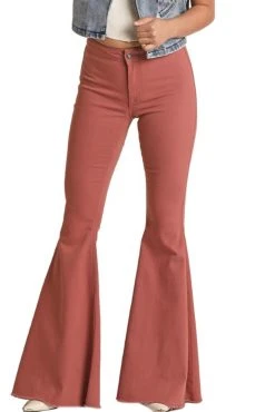 High Rise Extra Stretch Bell Bottom Jeans (RRWD7PR0S1)