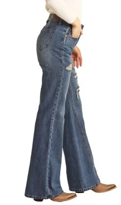 High Rise Palazzo Flare Jeans 5 High Rise Palazzo Flare Jeans -RodeoRave RRWD8HR0GX Side 10811.1668551744