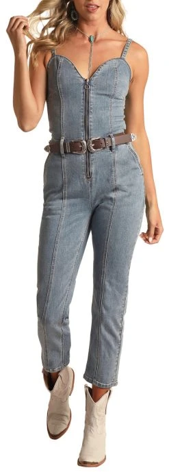 Straight Leg Jumpsuit