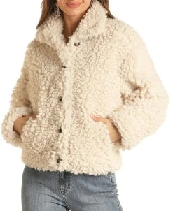 Sherpa Buttoned Jacket