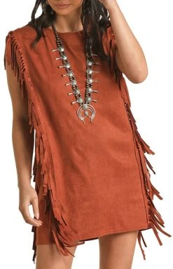 Fringe Microsuede Dress 6 Fringe Microsuede Dress -RodeoRave RRWRD0R0Y5 A 30518.1684354394