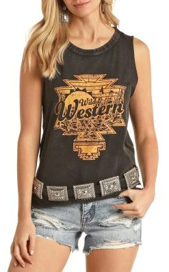 Wild & Western Graphic Tank