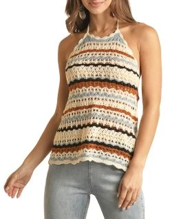 Knitted Halter Tank