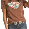 Dale Brisby Rodeo Time Brown Graphic Tee