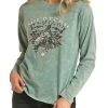 Western Graphic Long Sleeve Tee