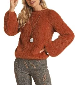 Fuzzy Sweater 5 Fuzzy Sweater -RodeoRave RRWT32R042Z 16280.1664384450