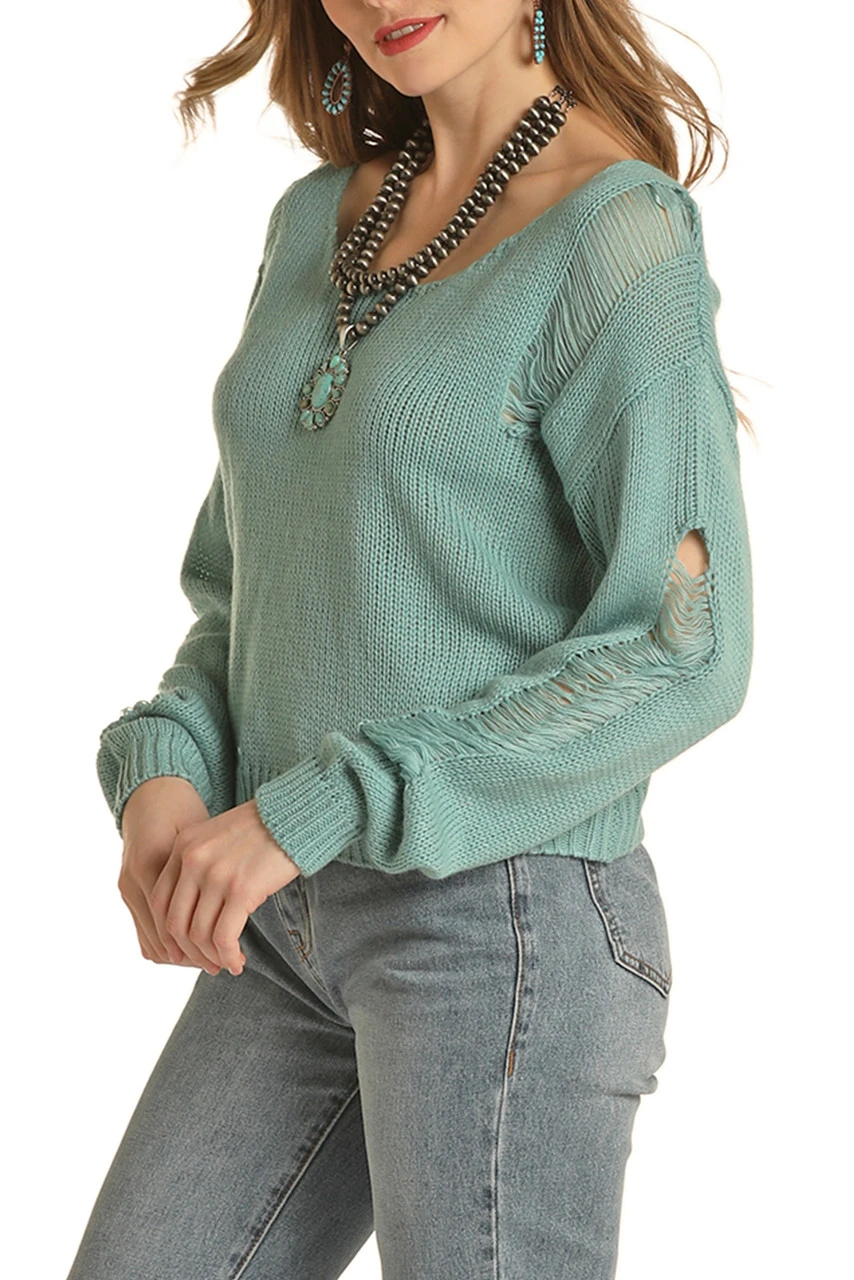 Distressed Sweater 3 Distressed Sweater - Image 3