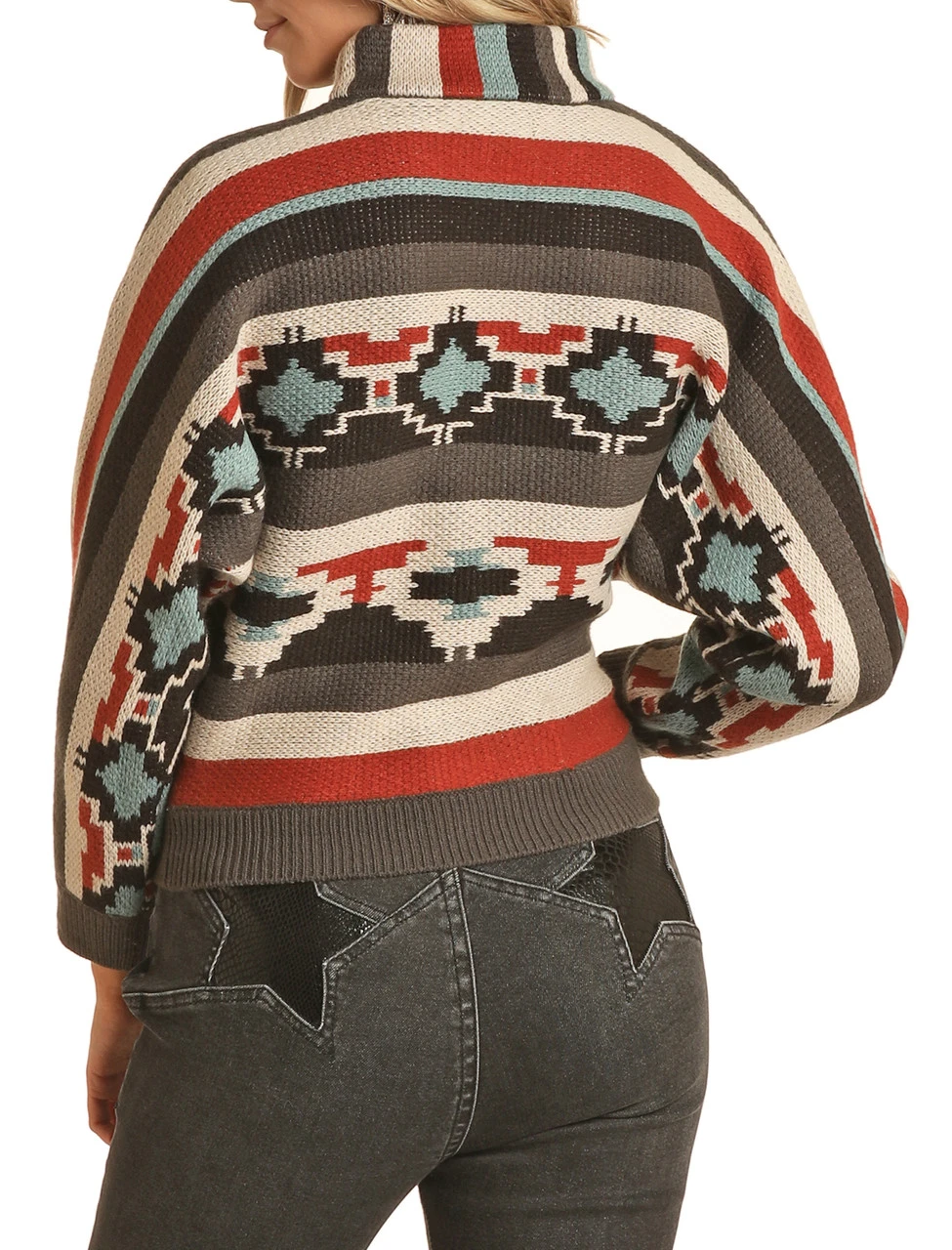 Steer Skull Knit Sweater 2 Steer Skull Knit Sweater - Image 2