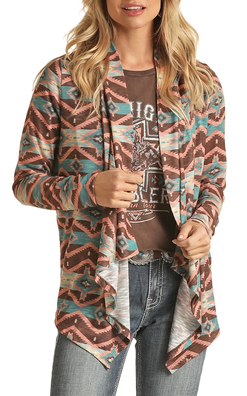 Aztec Print Cardigan 1 Aztec Print Cardigan
