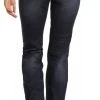 Mid Rise Extra Stretch Boyfriend Straight Jeans #W2-3548