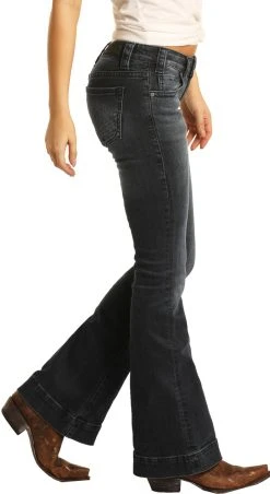 Low Rise Stretch Trouser Jeans #W8-8486