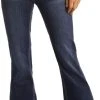High Rise Extra Stretch Button Fly Trouser Jeans #W8H4165