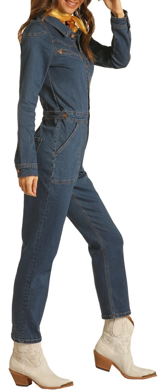 Denim Coveralls #WC-1679 2 Denim Coveralls #WC-1679 - Image 2