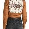 Bronc Rider Long Sleeve Snap Shirt