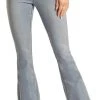 Bargain Bells High Rise Stretch Pull-On Flare Jeans #WPH3502