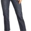 High Rise Extra Stretch Straight Cropped Jeans #WSC3538