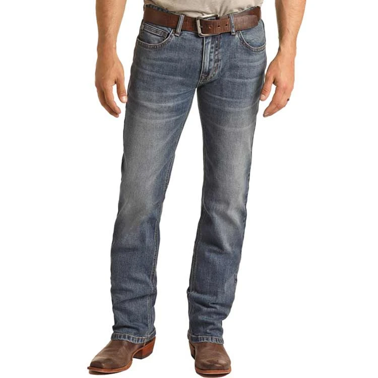 Hooey Men's Revolver Slim Fit Straight Leg Jeans 3 Hooey Men's Revolver Slim Fit Straight Leg Jeans - Image 3