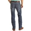 Rock & Roll Denim Men's Hooey Revolver Slim Fit Straight Leg Jeans