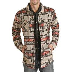 Rock & Roll Cowboy Men's Aztec Shirt Jacket -RodeoRave img62920 rock roll cowboy men s aztec shirt jacket