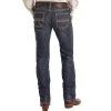 Rock & Roll Denim Men's Revolver Slim Fit Straight Leg Jeans