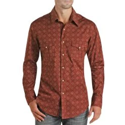 Rough Stock Men's Medallion Print Snap Shirt -RodeoRave img74785 rough stock men s medallion print snap shirt fd400cc3 a97c 46c2 89d6 daf4fbf44f77