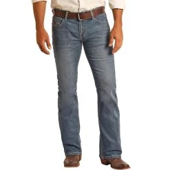 Rock & Roll Denim Men's Pistol Bootcut Jeans -RodeoRave img87100 rock roll denim men s pistol bootcut jeans