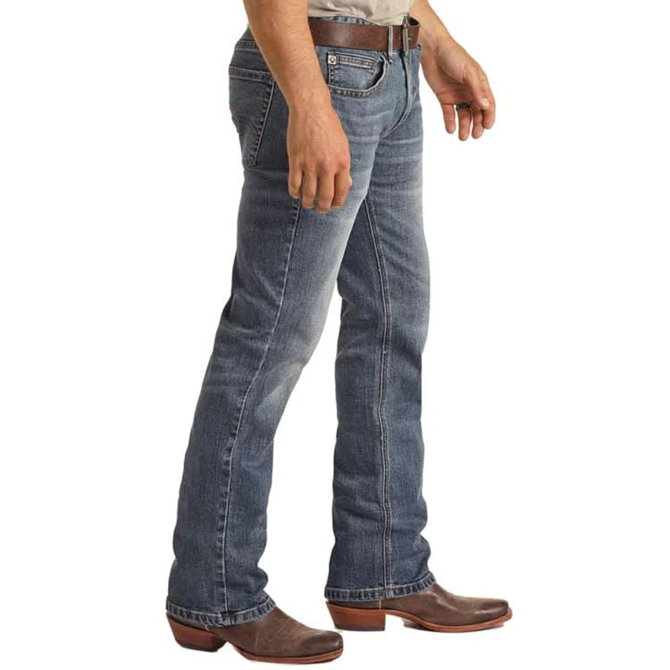 Hooey Men's Revolver Slim Fit Straight Leg Jeans 2 Hooey Men's Revolver Slim Fit Straight Leg Jeans - Image 2