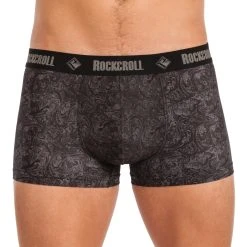 Performance Trunk - Grey And Black Paisley #U3-8955
