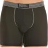 Black 6-Inch Performance Boxer Briefs #U6-5944