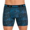 Performance Boxer Brief - Blue And Black Paisley #U6-8957