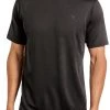 Performance Crew Neck T-Shirt - Black #UC-8766