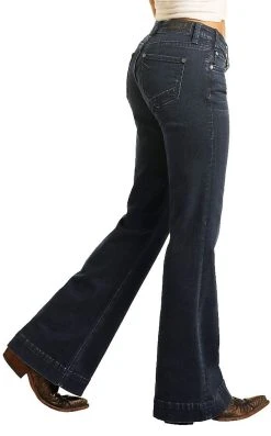 Mid Rise Extra Stretch Trousers #W8M4164